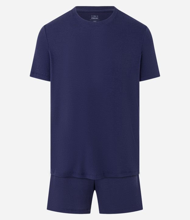 Pijama Curto Comfort em Algodão