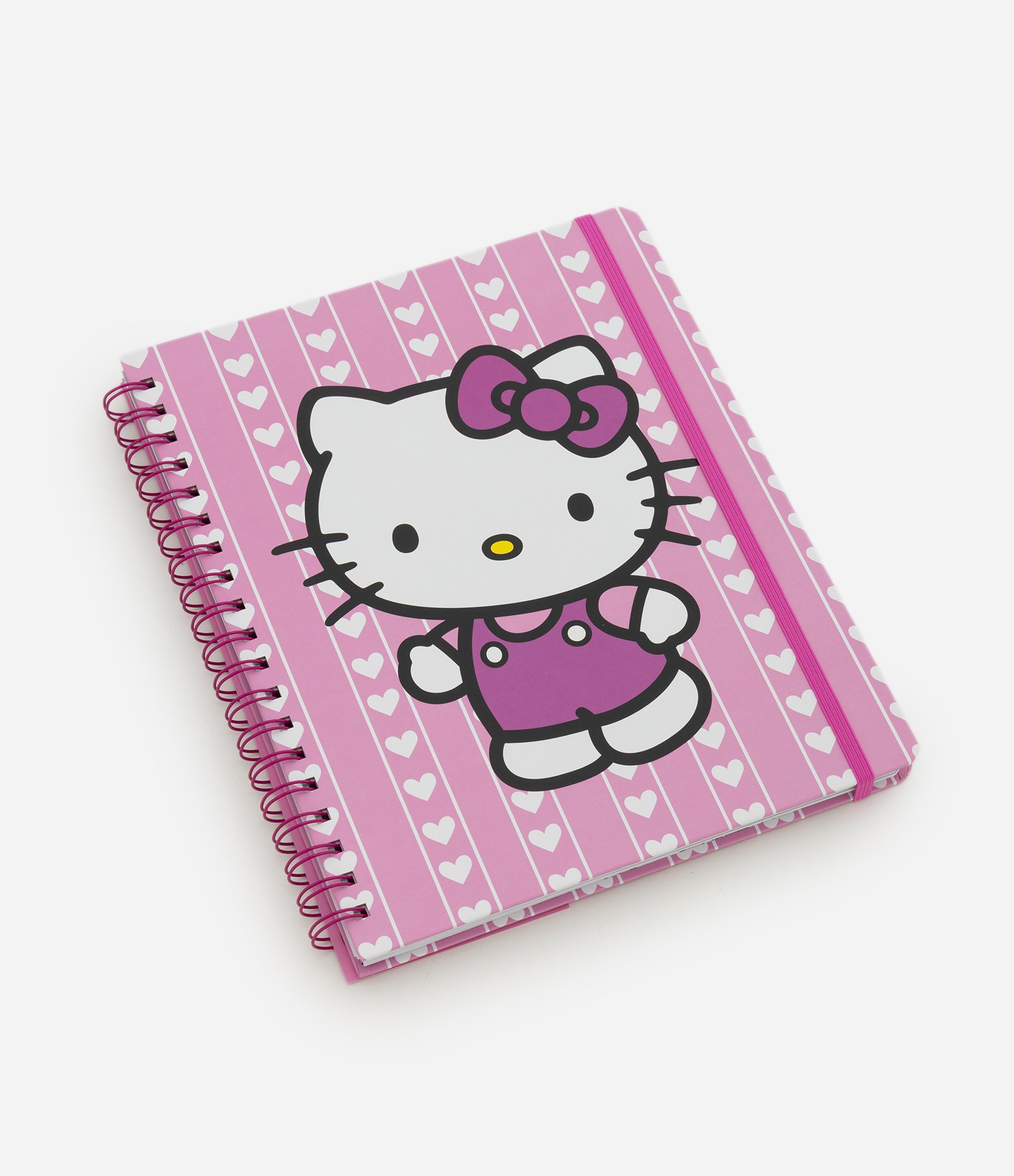 Planner de Capa Dura com Estampa Hello Kitty Rosa 1