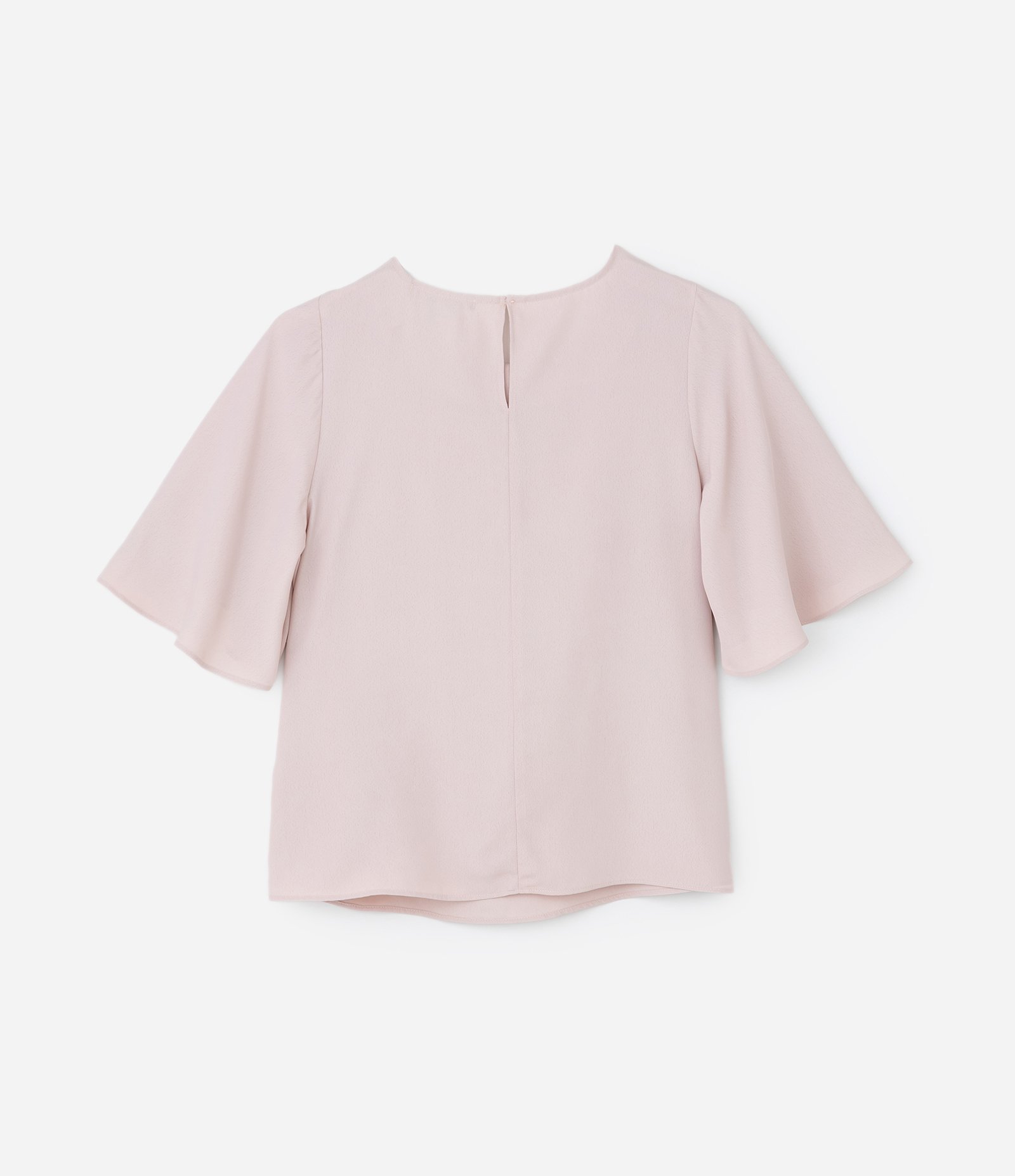 Blusa em Crepe com Amarração na Cintura Curve & Plus Size Rosa 6