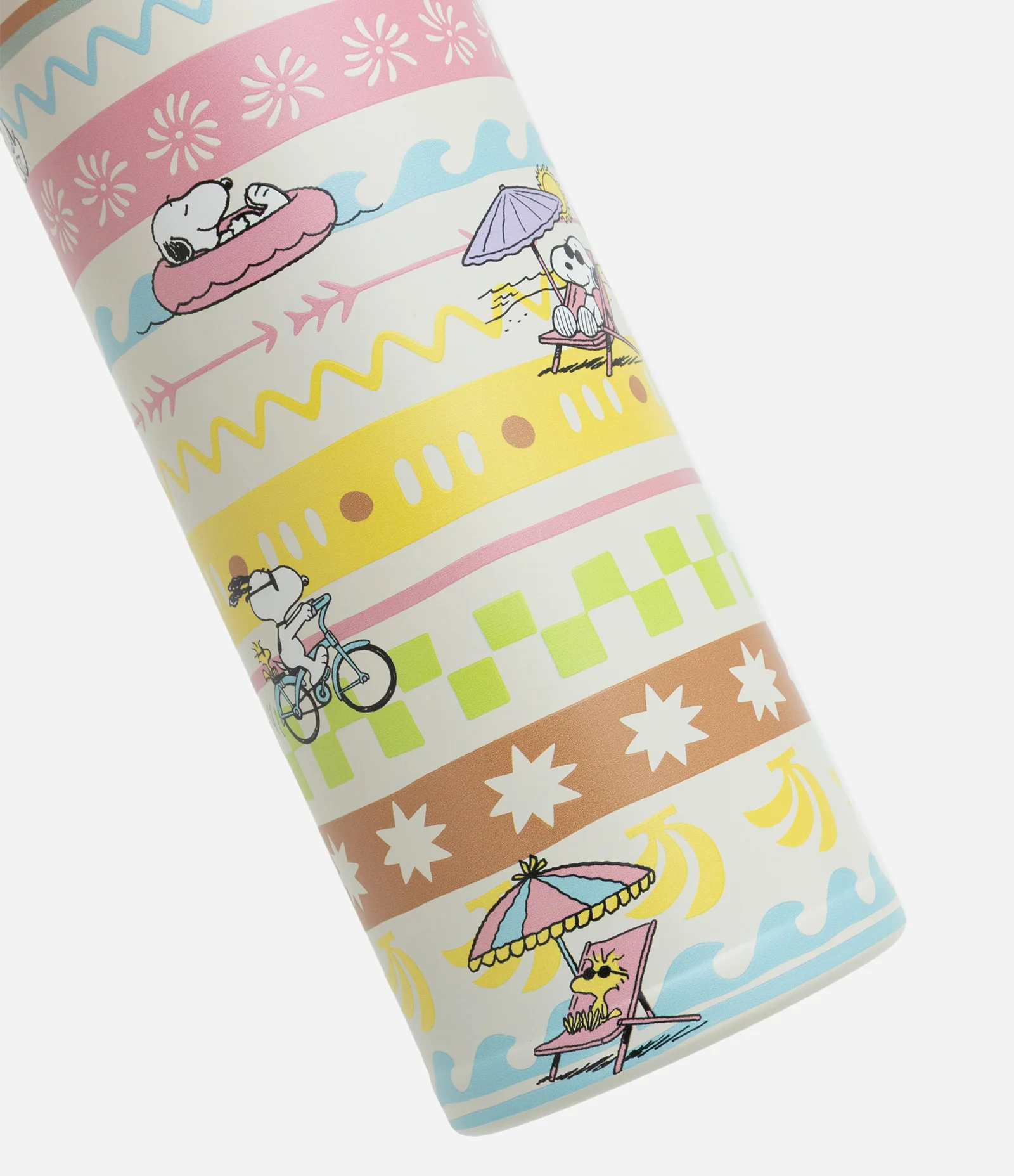 Garrafa Térmica com Tampa de Botão Estampa do Snoopy 450ml Multicores 4