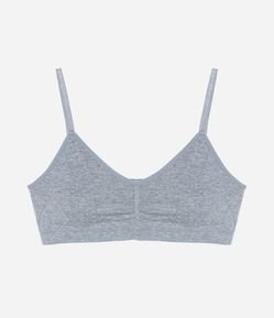 Sutiã Top Seamless com Bojo Removível