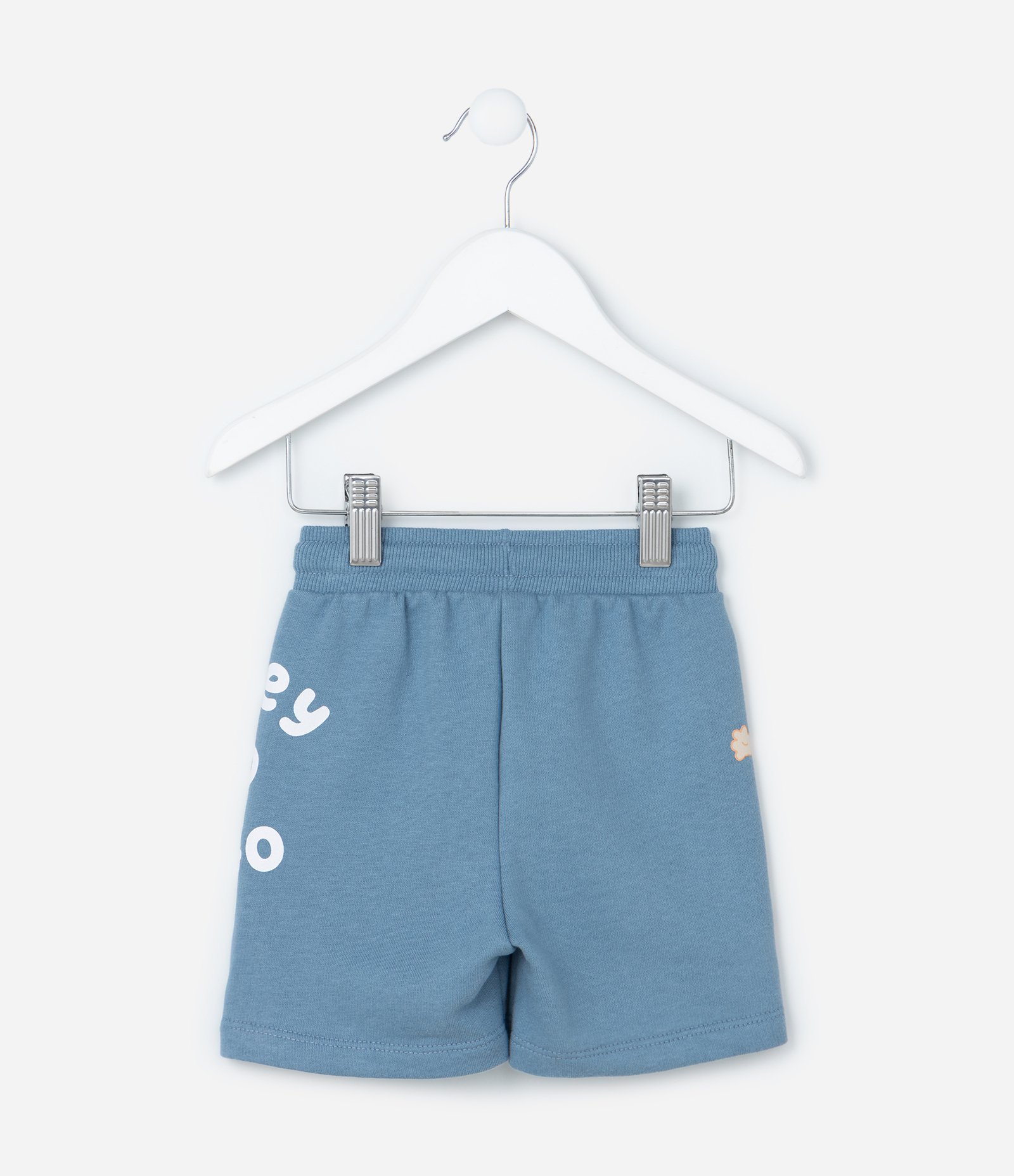 Bermuda Infantil em Moletom com Estampa Bluey - Tam 2 a 6 Anos Azul 2