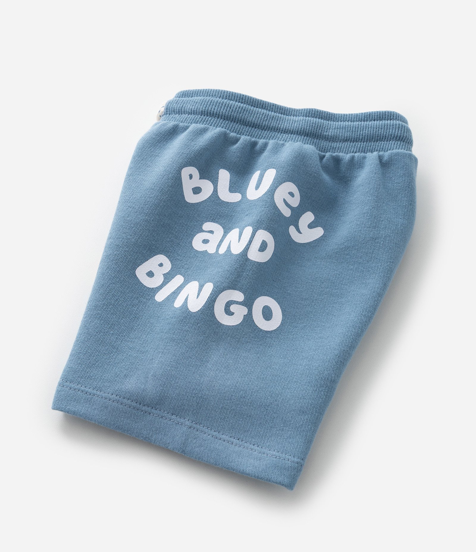 Bermuda Infantil em Moletom com Estampa Bluey - Tam 2 a 6 Anos Azul 7