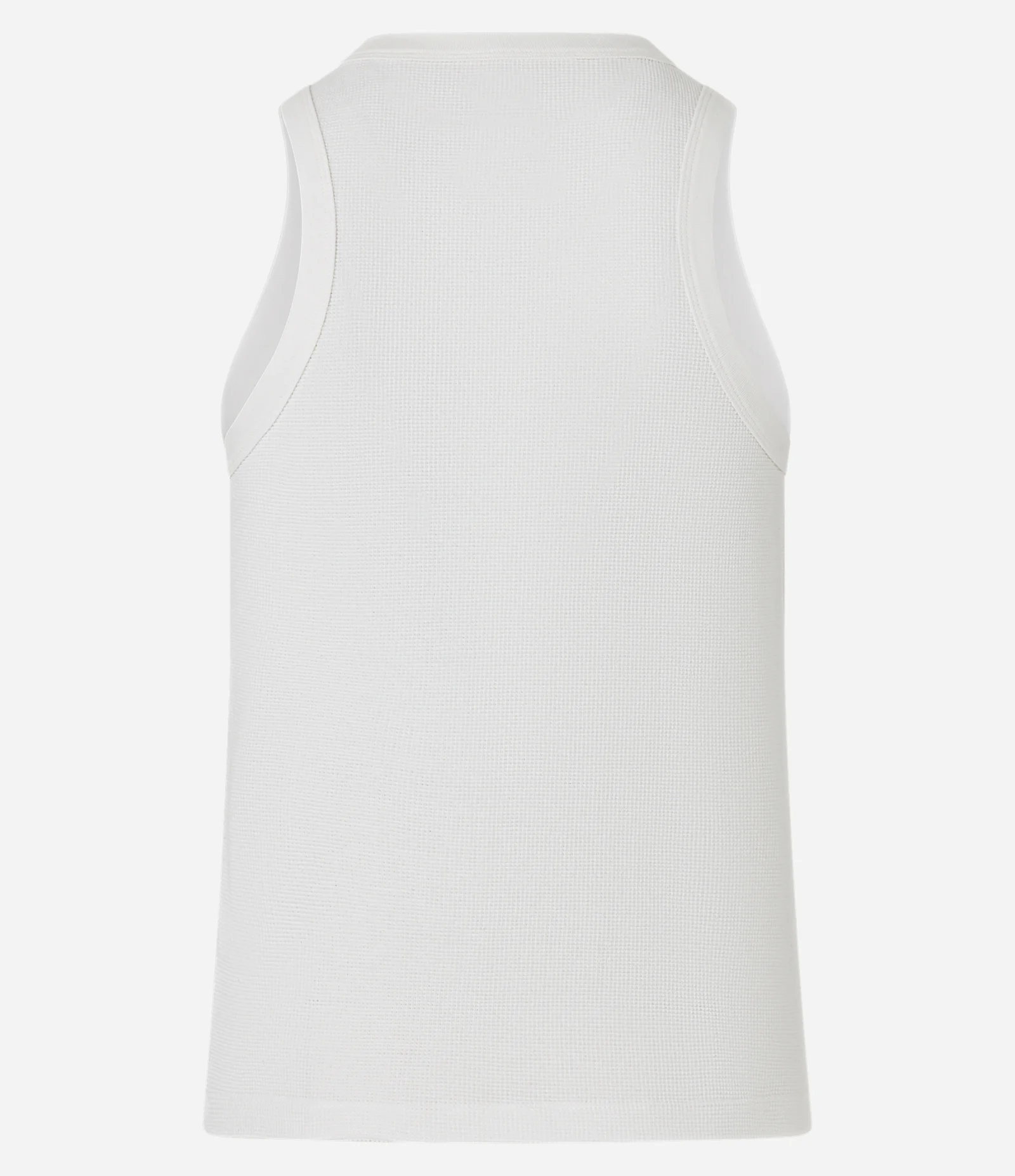 Regata Muscle em Algodão com Bordado de Cruz Texturizada Branco 8