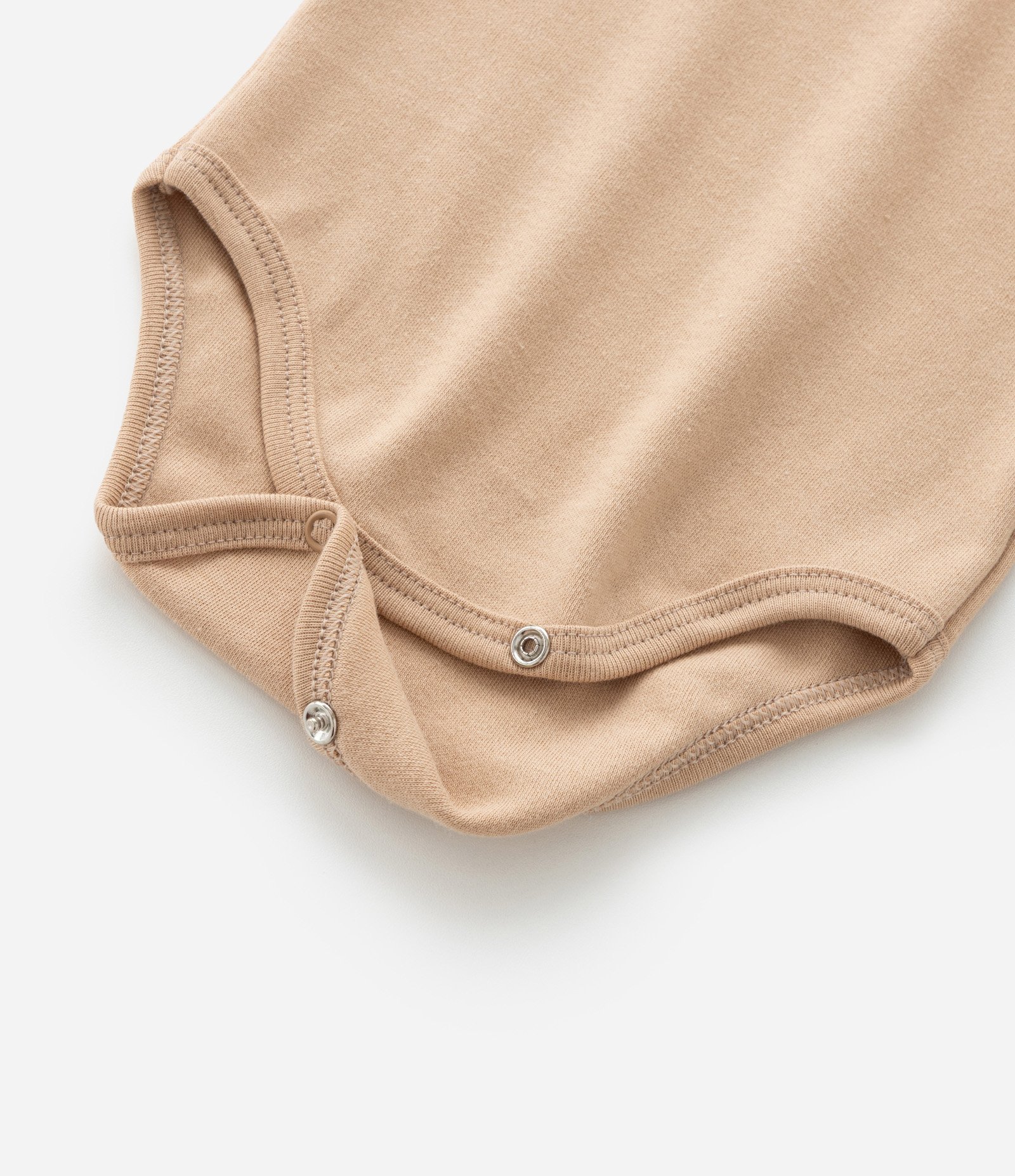 Conjunto Body e Calça em Suedine Estampa Bichinhos - Tam RN a 18 meses Bege 7