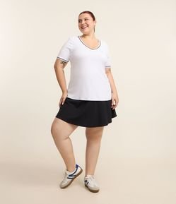 Short Saia Tenista Esportiva em Tecnologia Dry Curve & Plus Size