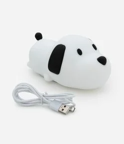 Luminária de Silicone com Forma de Cachorro