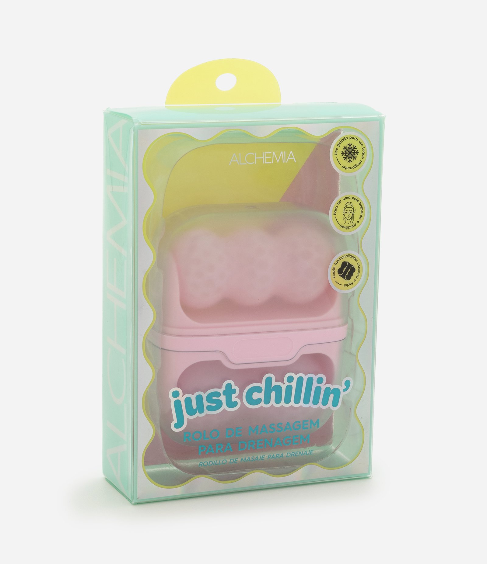 Massageador Ice Roller Dupla Funcao Alchemia U 2