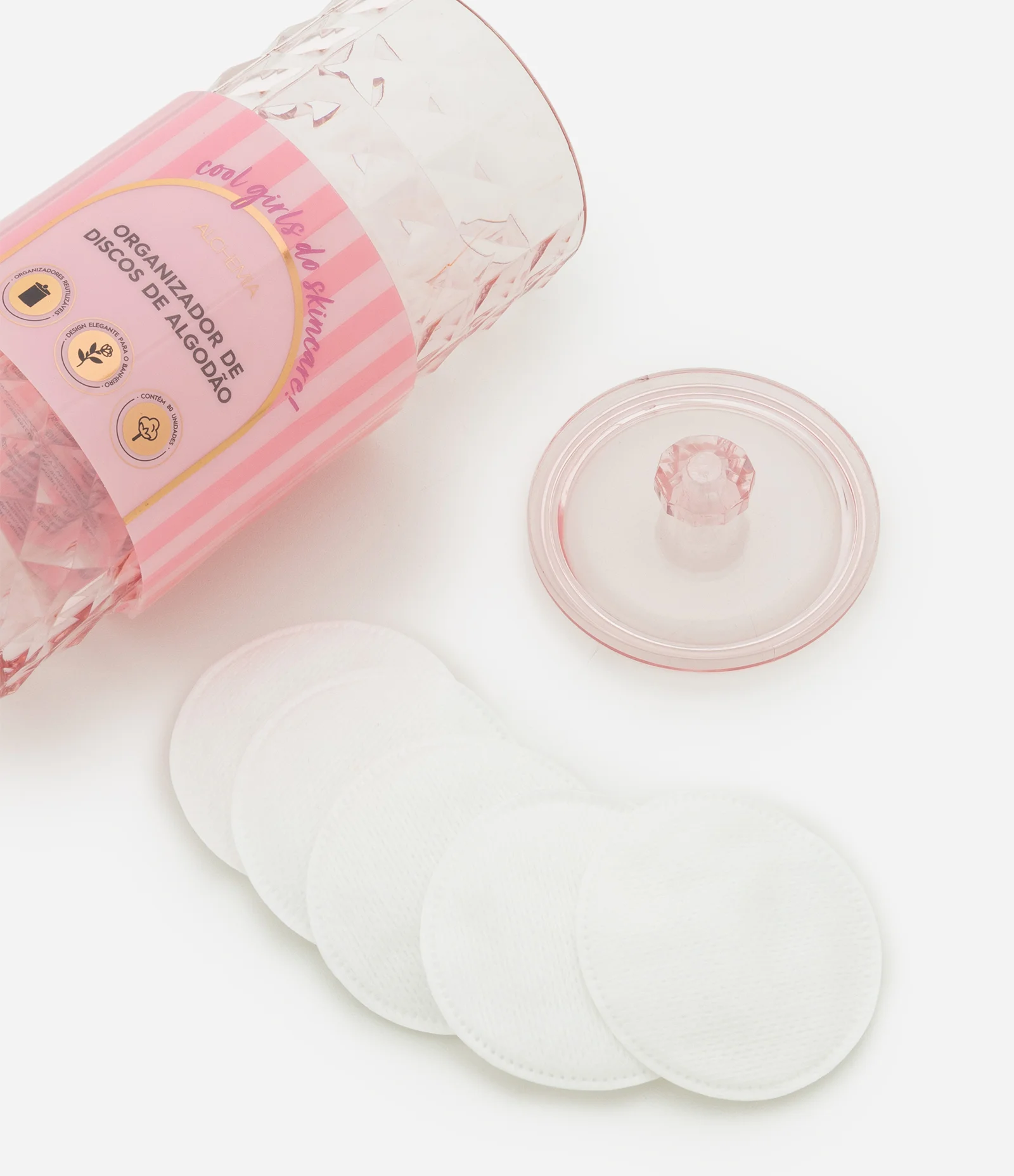 Porta Algodoes Alchemia U 3