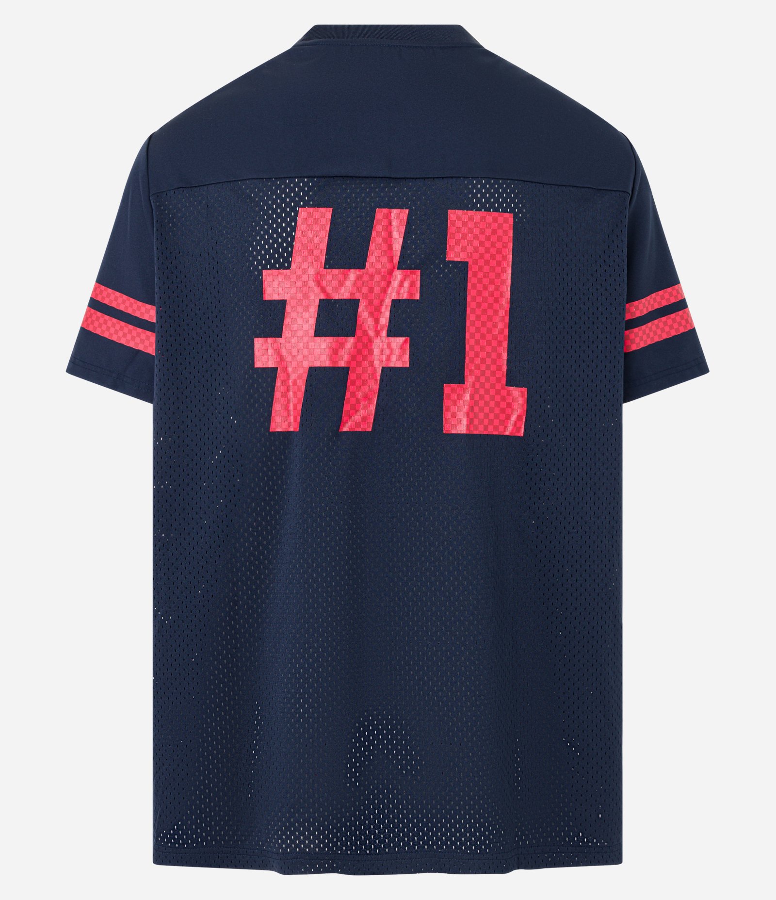 Camiseta Esportiva em Tecnologia Dry com Estampa Chevrolet Azul 9