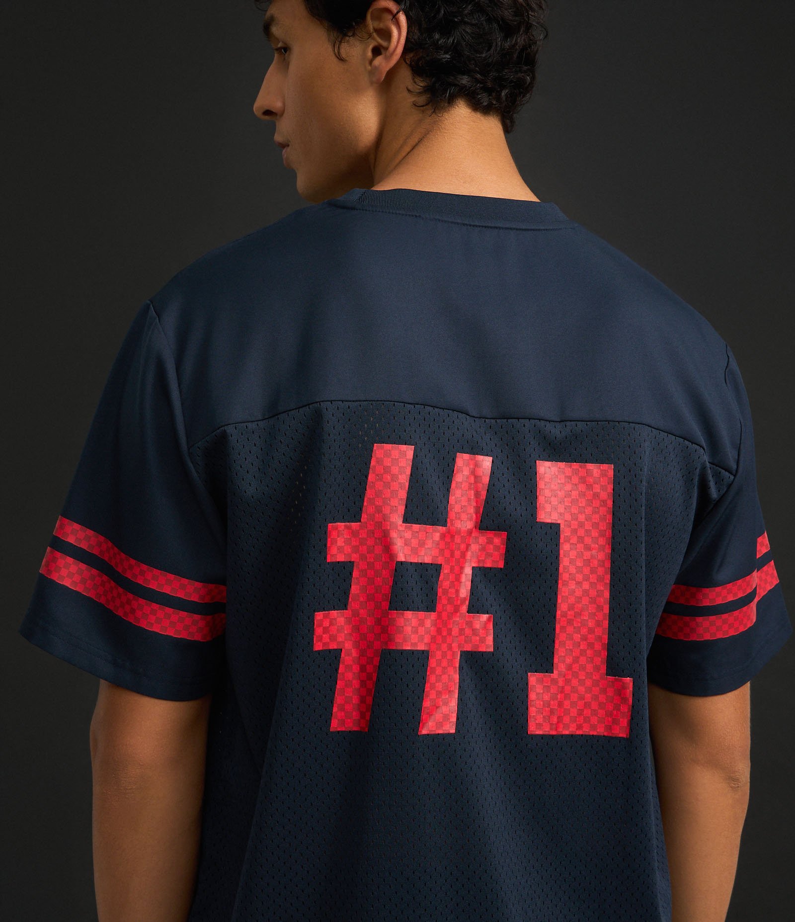 Camiseta Esportiva em Tecnologia Dry com Estampa Chevrolet Azul 3