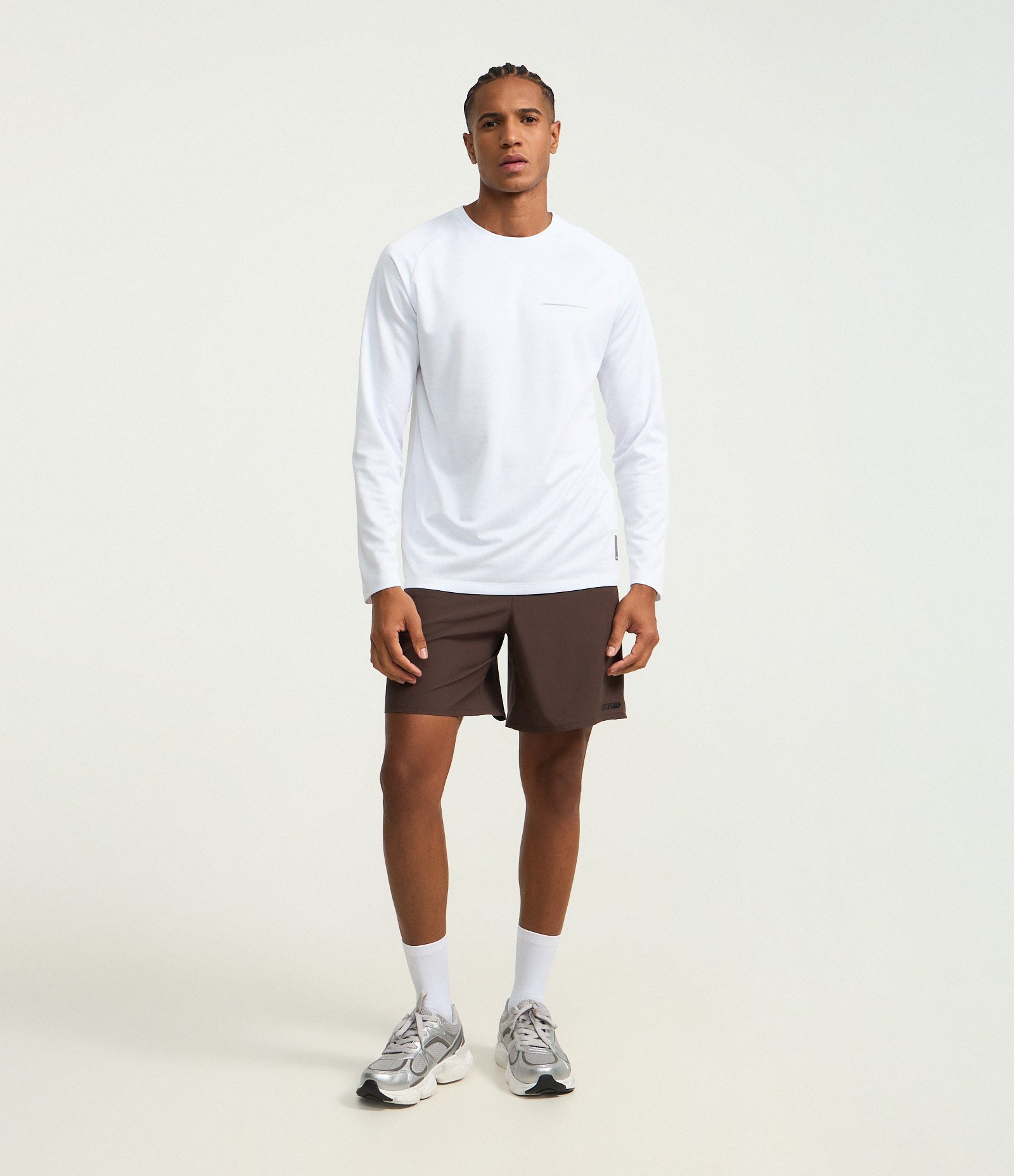 Camiseta Esportiva em Tecnologia Dry com Estampa Lettering Branco Neve 2