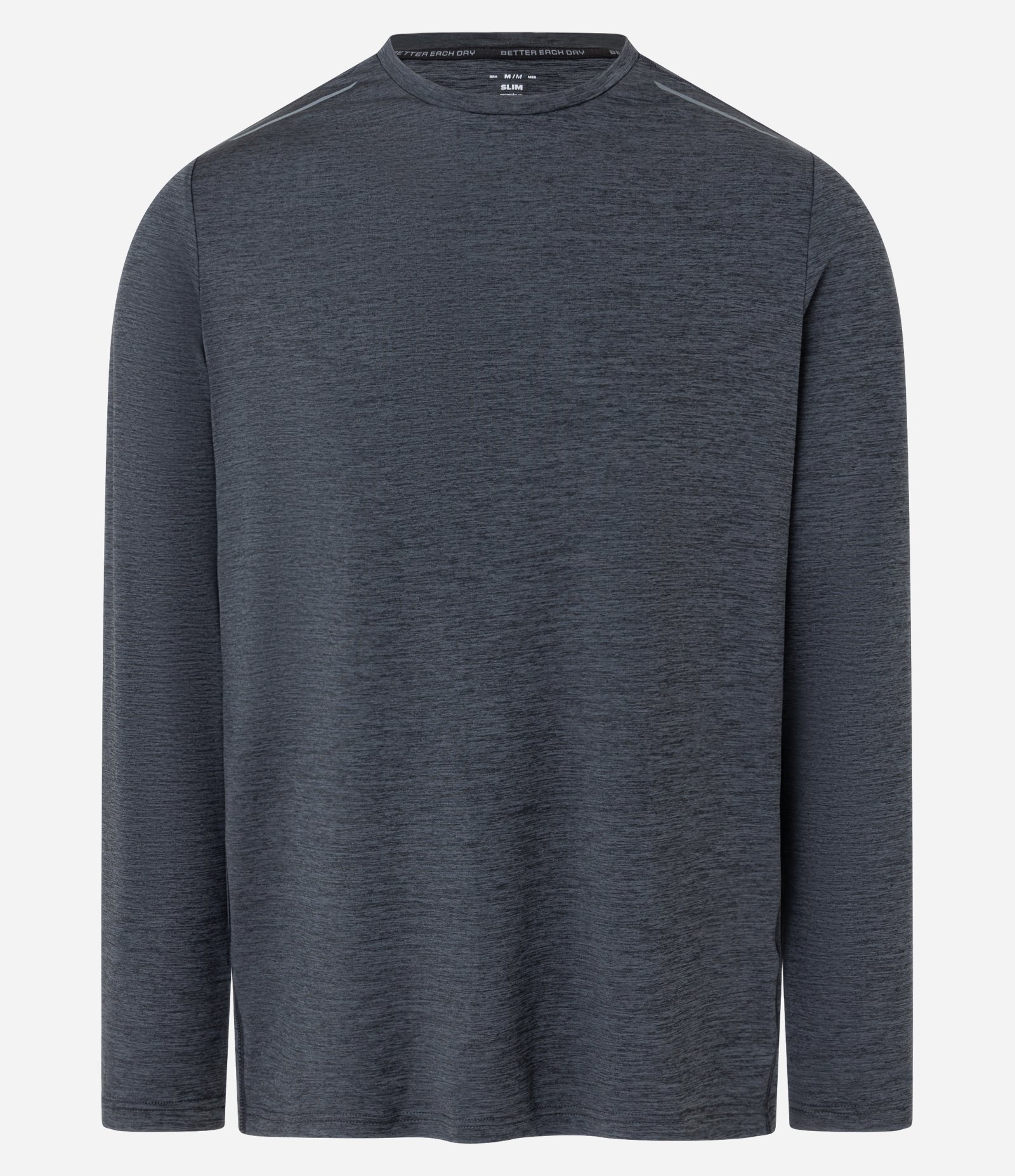 Camiseta Esportiva em Tecnologia Dry em new pattern Cinza Escuro 5