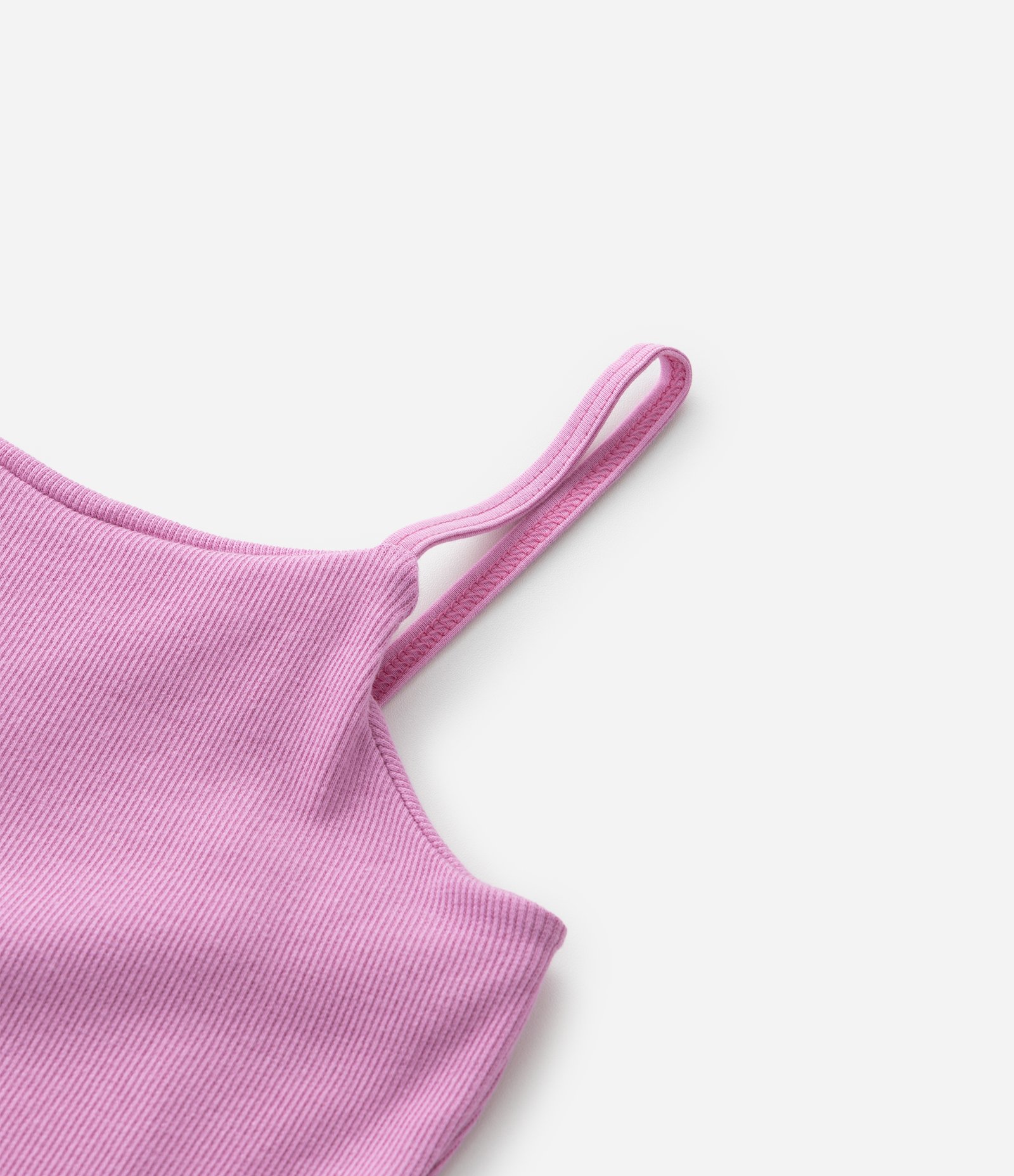 Vestido Infantil em Ribana com Cintura em V - Tam 5 a 14 Anos Rosa 4