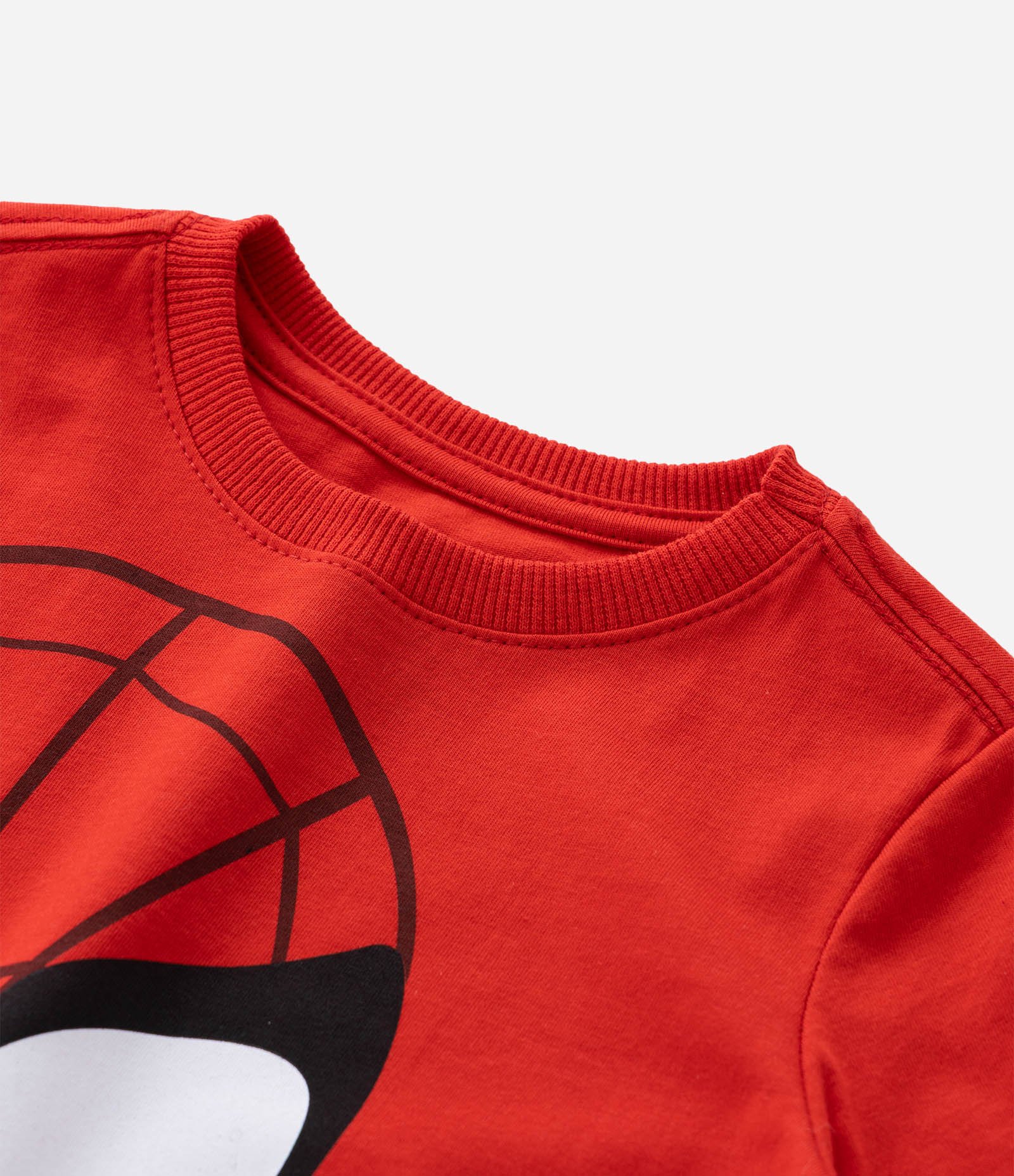 Conjunto Infantil com Estampa do Homem-Aranha Spidey - Tam 2 a 6 Anos Vermelho/Preto 11