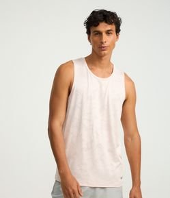 Regata Esportiva Regular em Jacquard com Tecnologia Dry