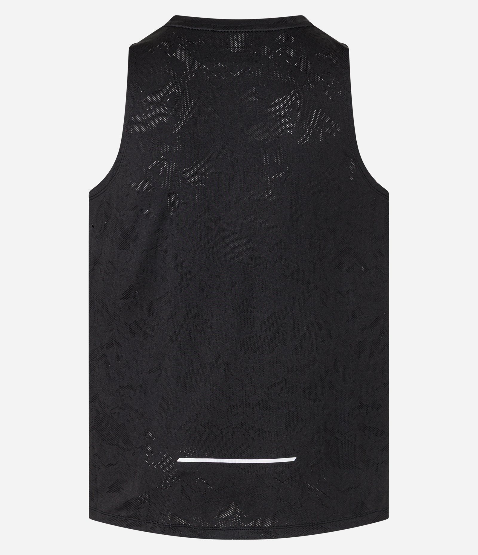 Regata Esportiva Regular em Jacquard com Tecnologia Dry Preto 3