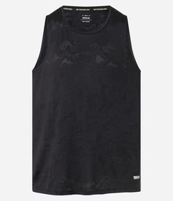 Regata Esportiva Regular em Jacquard com Tecnologia Dry