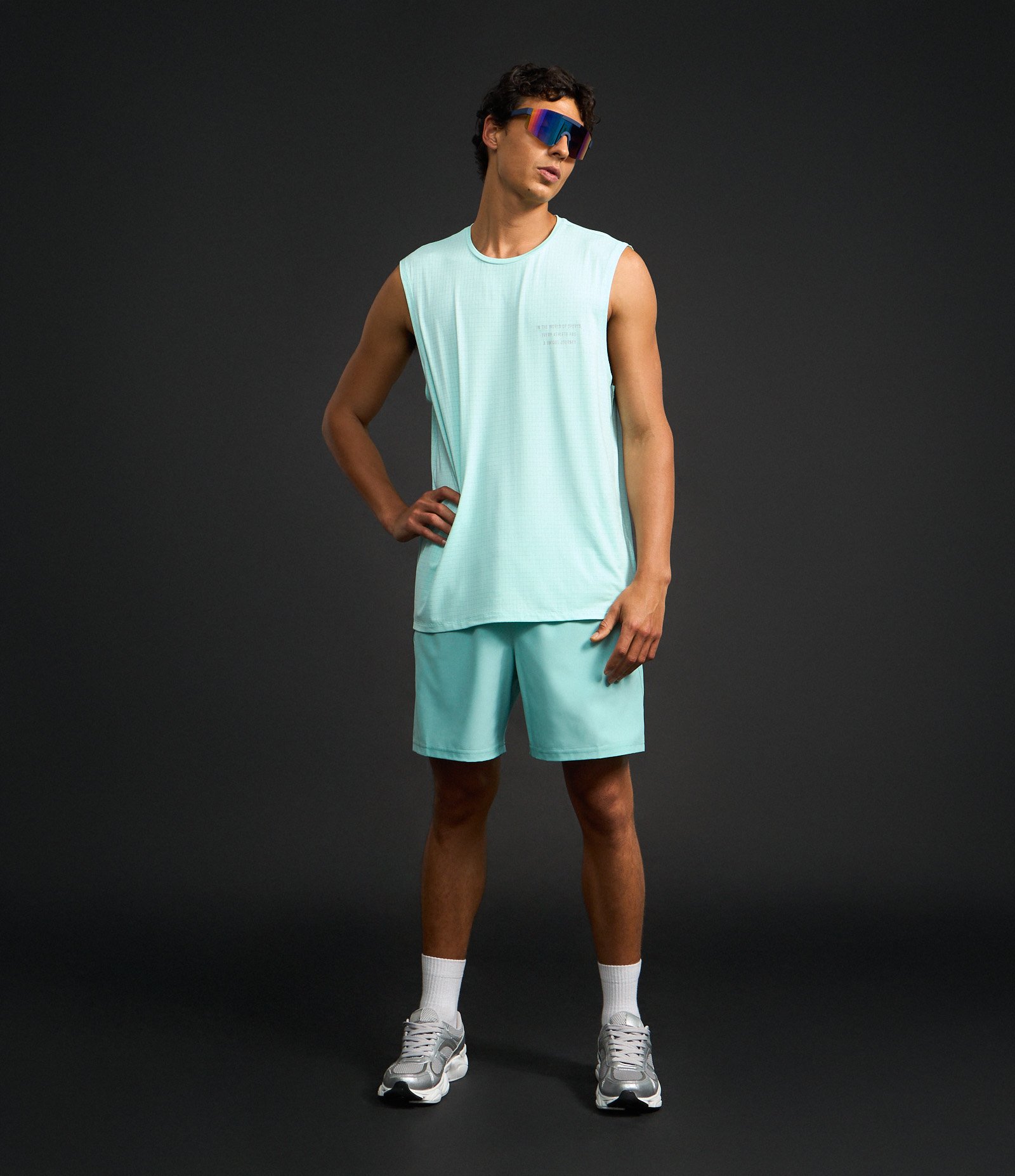 Regata Esportiva Regular com Tecnologia Dry Texturizada Laser Cut Verde 2