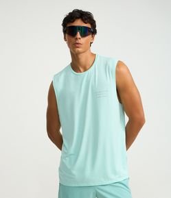 Regata Esportiva Regular com Tecnologia Dry Texturizada Laser Cut