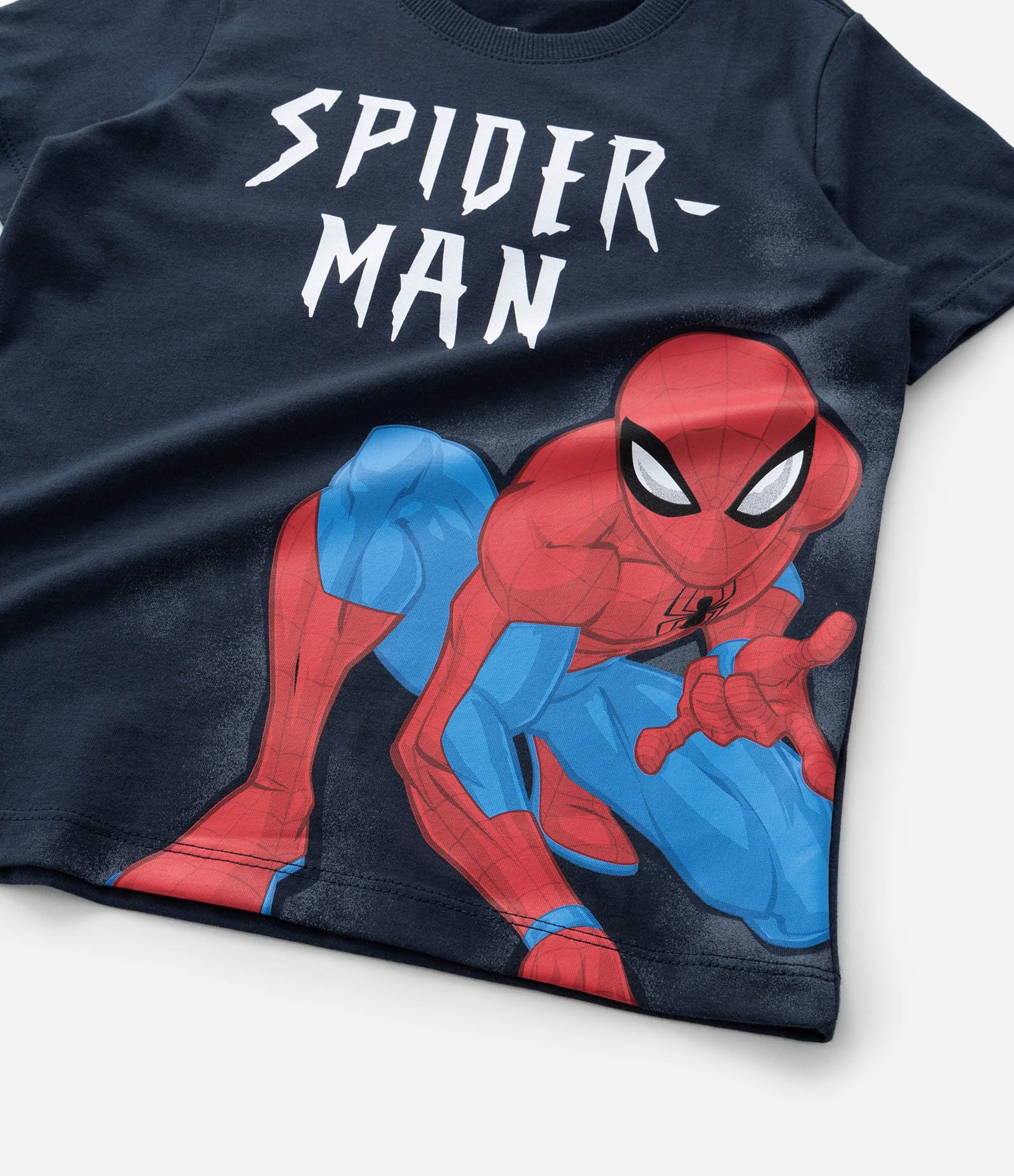 Camiseta Infantil com Estampa do Homem Aranha - Tam 4 a 10 Anos Azul 6