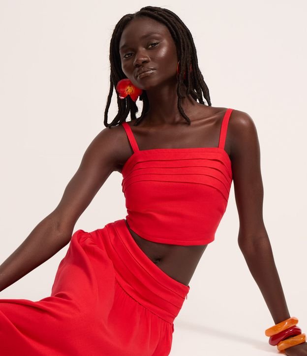 Cor: Vermelho | Tamanho: G