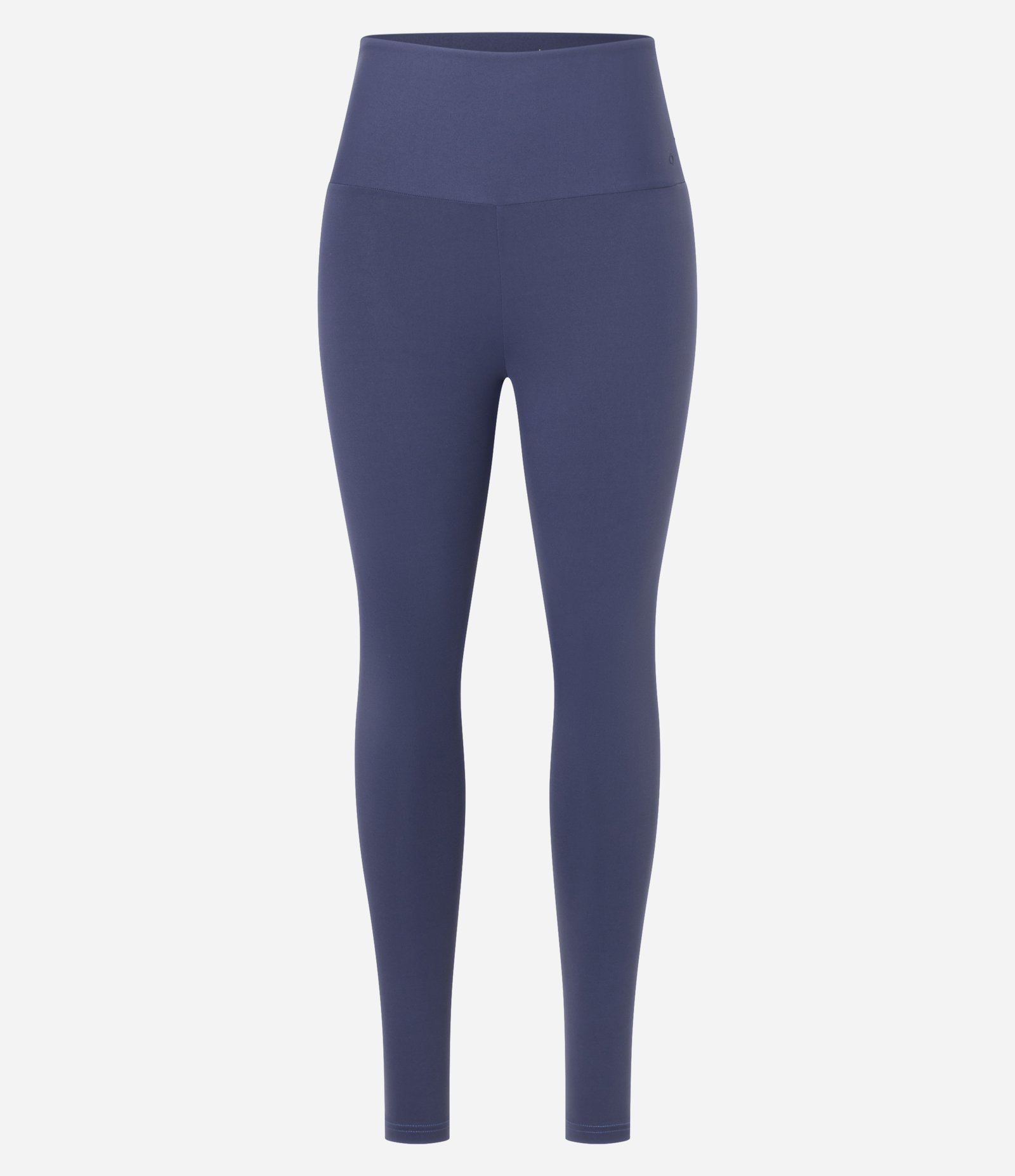 Calça Legging Esportiva em Poliamida com Cós Alto Azul 4