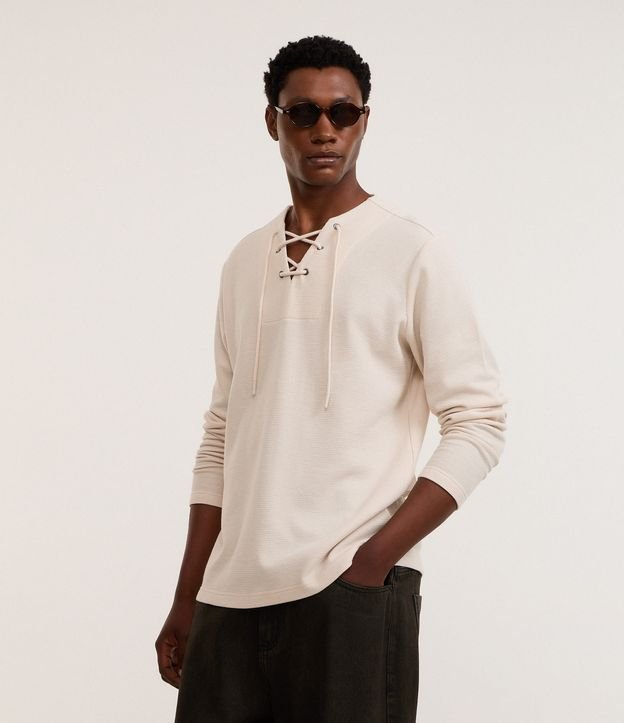 Cor: Bege | Tamanho: GG