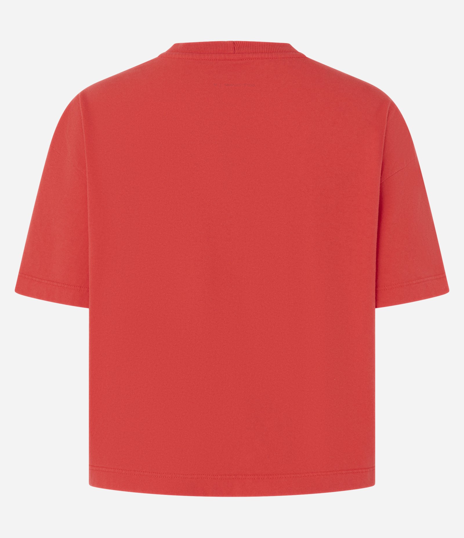 Camiseta Esportiva Cropped em Microfibra com Lettering SRC Vermelho 4