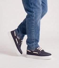 Sapato Dockside Infantil com Cadarço - Tam 20 ao 27