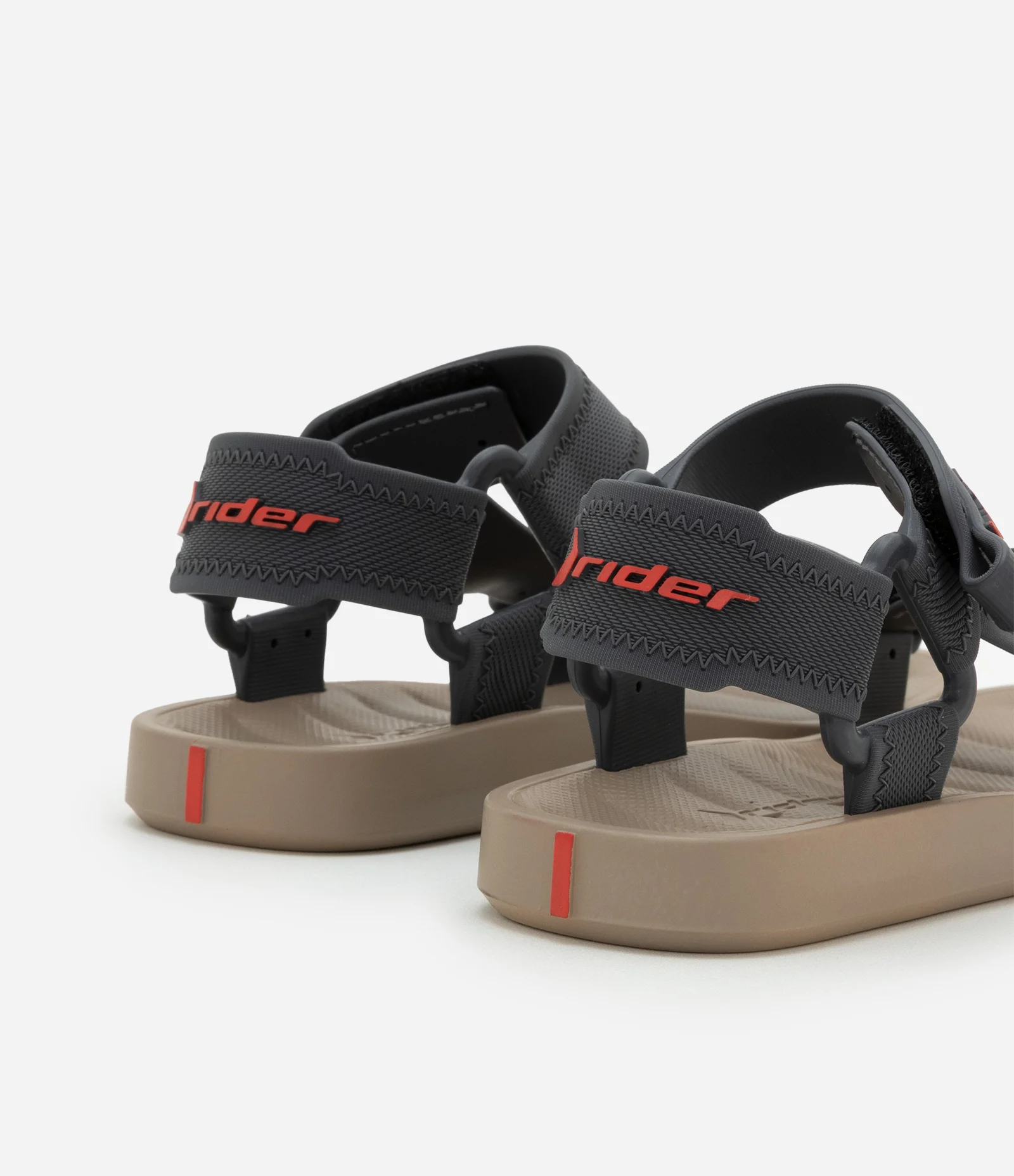 Sandália Infantil Bicolor Rider - Tam 23 a 34 Preto/Marrom 2