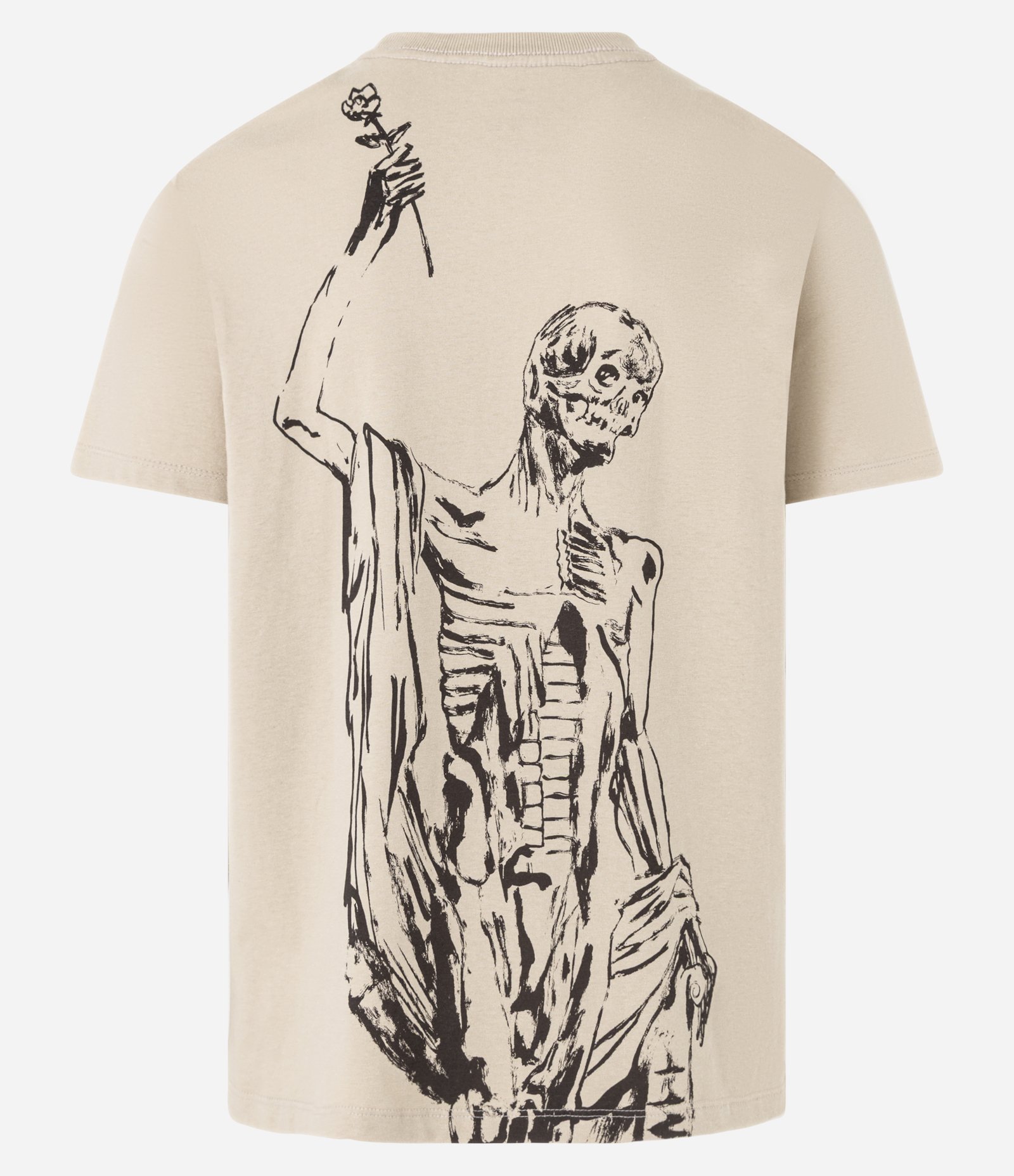 Camiseta Regular em Algodão com Estampa de Caveira e Lettering Avenged Sevenfold Cinza 9