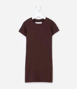 Vestido Infantil em Ribana - Tam 5 a 14 Anos