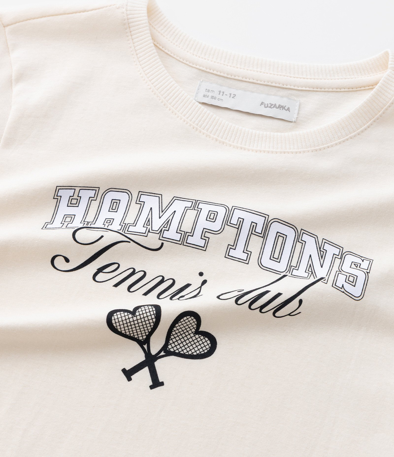 Vestido Infantil Sportcore com Estampa Tenniscore - Tam 5 a 14 Anos Bege 6