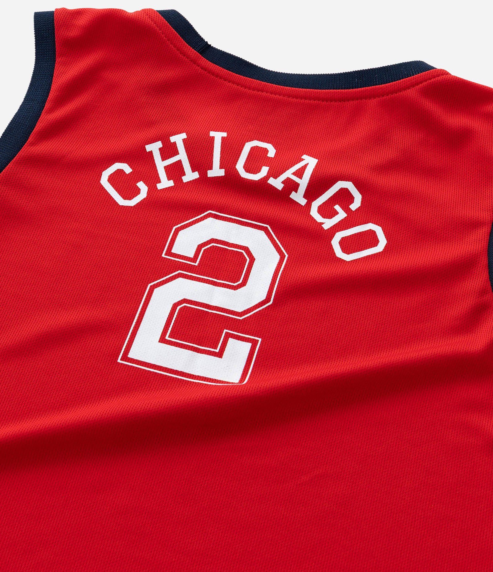 Regata Esportiva Infantil com Estampa Basquete Chicago - Tam 5 a 14 Anos Vermelho 5