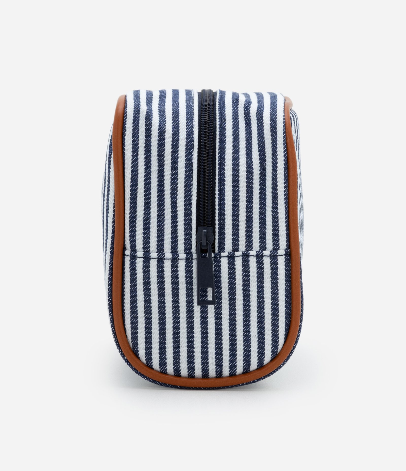 Kit 03 Nécessaire Diversas Azul/Marrom/Branco 2