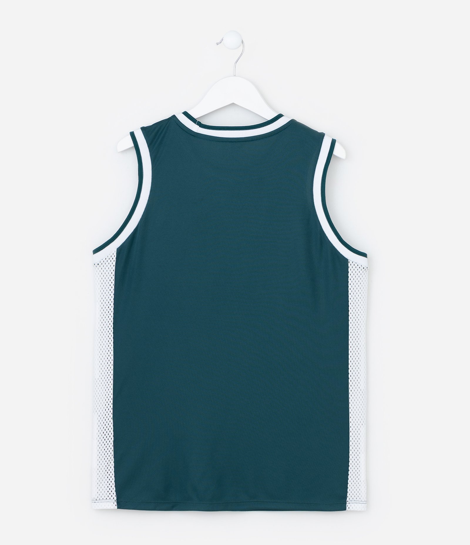 Regata Esportiva Infantil Estampa Portland - Tam 5 a 14 Verde 2