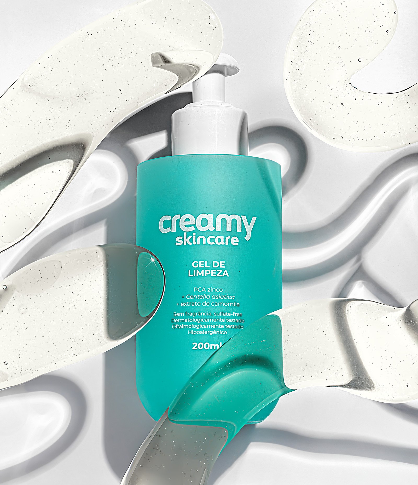 Gel de Limpeza Facial Creamy 200ml 5