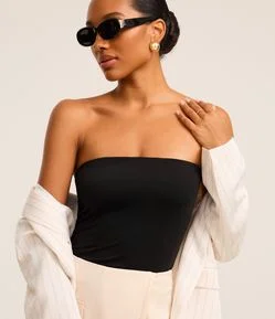 Top Ajustado Tomara Que Caia