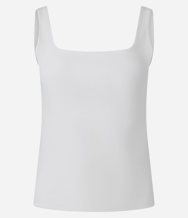 Blusa em Ribana com Alça Larga