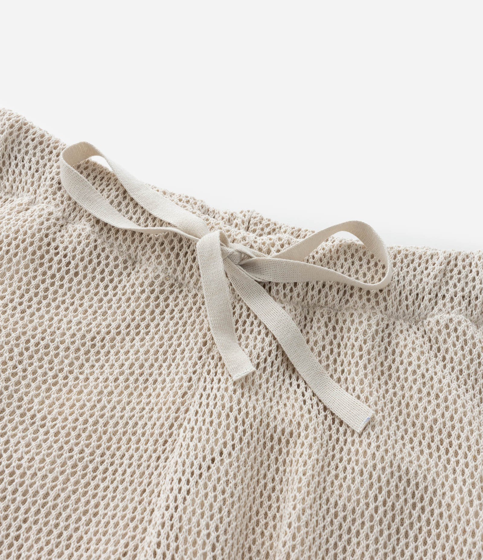 Calça Wide Leg em Tricô com Bolso Bege 9