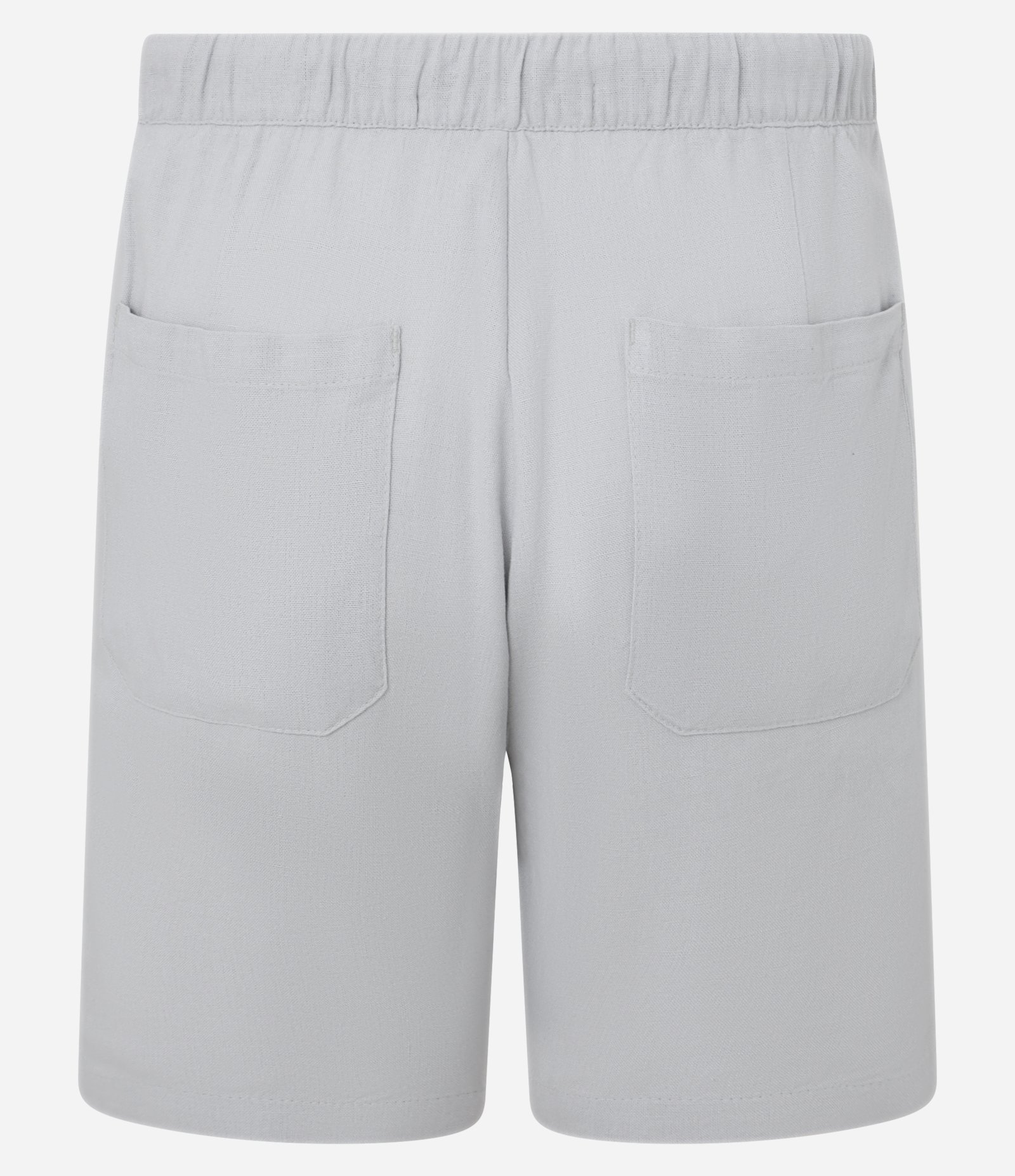Bermuda Slim em Viscolinho Cordão e Bolsos Cinza 2