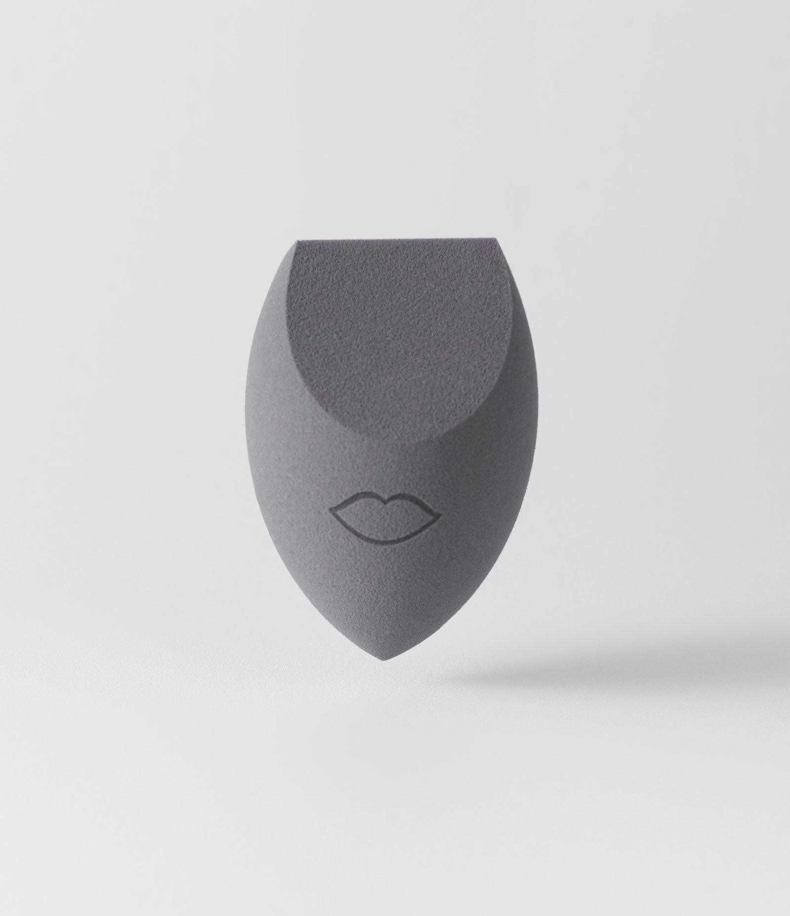 Esponja Maquiagem Super Macia Boca Rosa Cinza 1