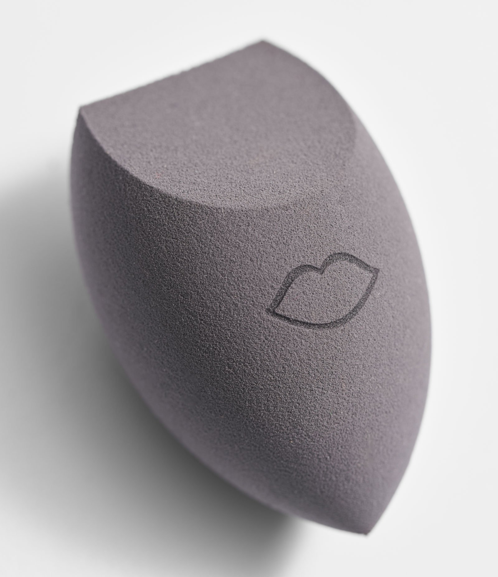 Esponja Maquiagem Super Macia Boca Rosa Cinza 2