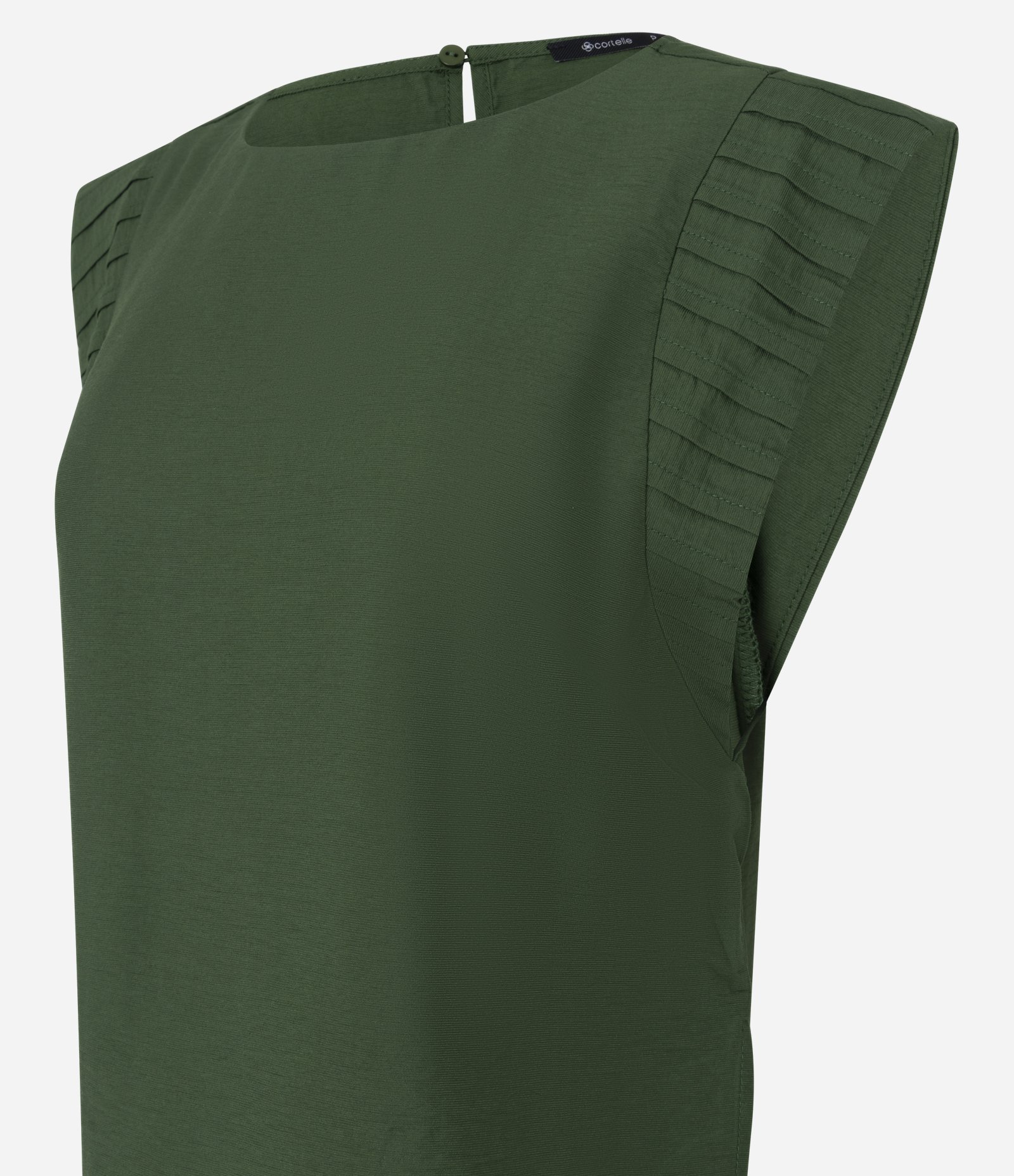 Blusa em Airflow com Recortes no Ombro Verde 5