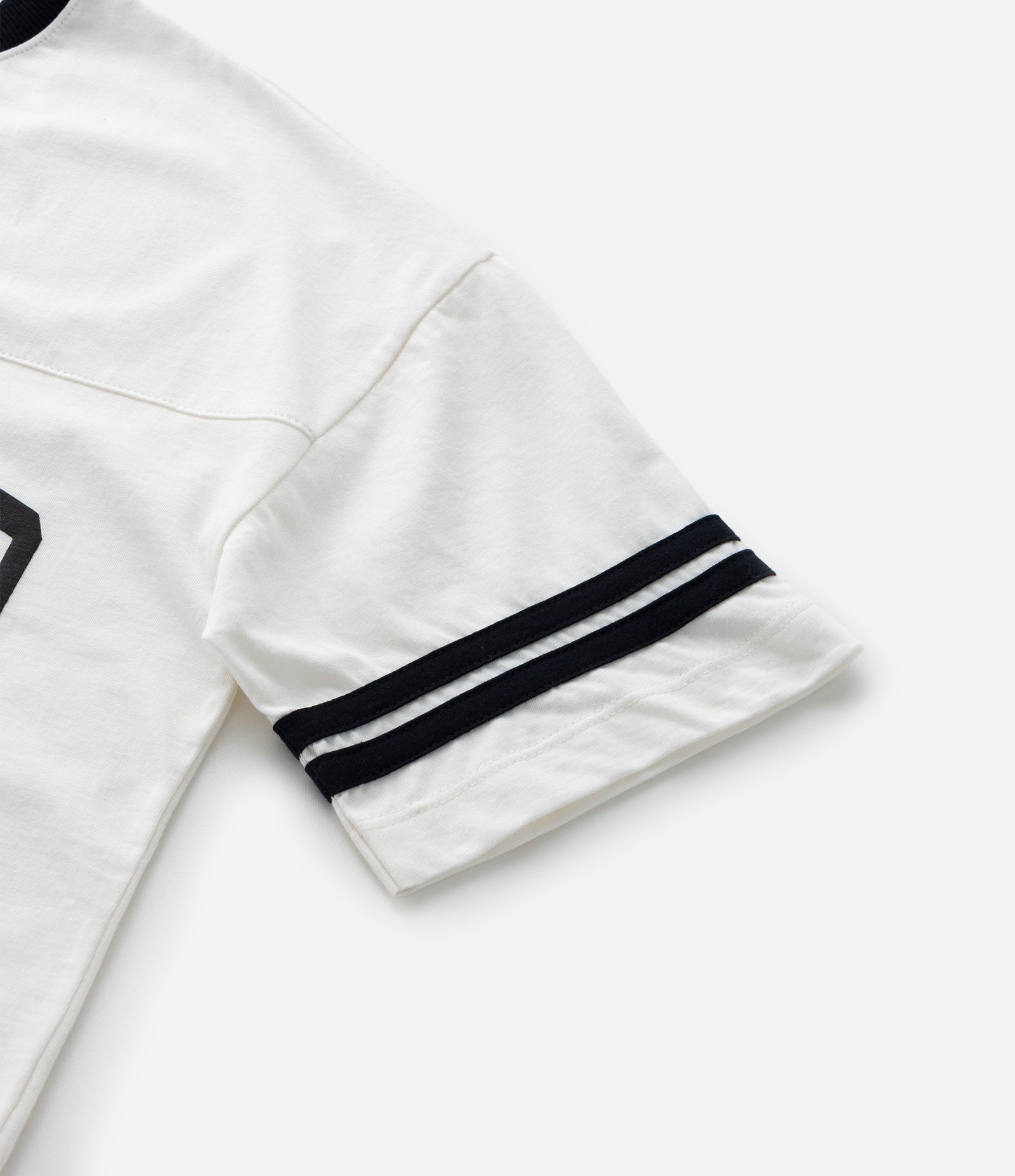 Camiseta Infantil em Malhão com Lettering Stay Tuned - Tam 5 a 14 Anos Branco 3