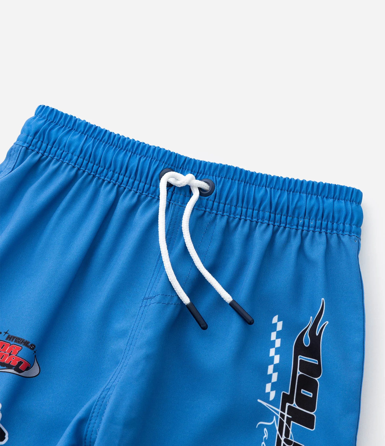 Bermuda Infantil em Microfibra com Estampa Hot Wheels - Tam 4 a 10 Anos Azul 5