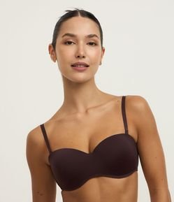 Sutiã Tomara que Caia em Poliamida com Bojo Oco e Alça Removível