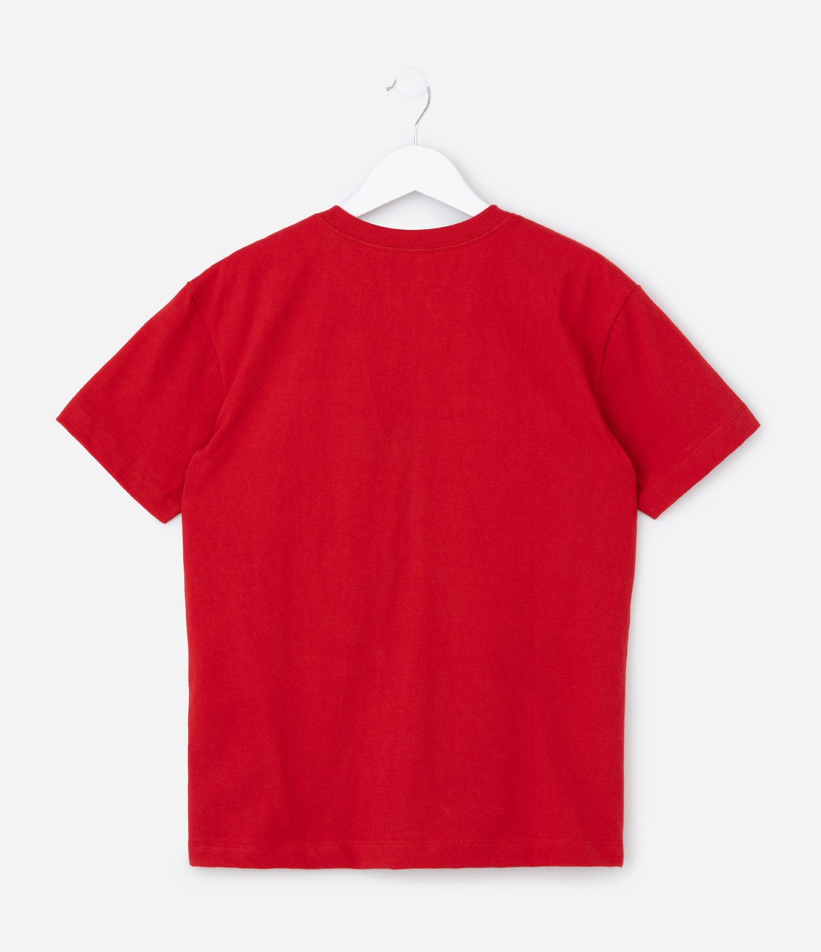 Camiseta Relaxed Infantil com Lettering Japonês - Tam 5 a 14 Anos Vermelho 2