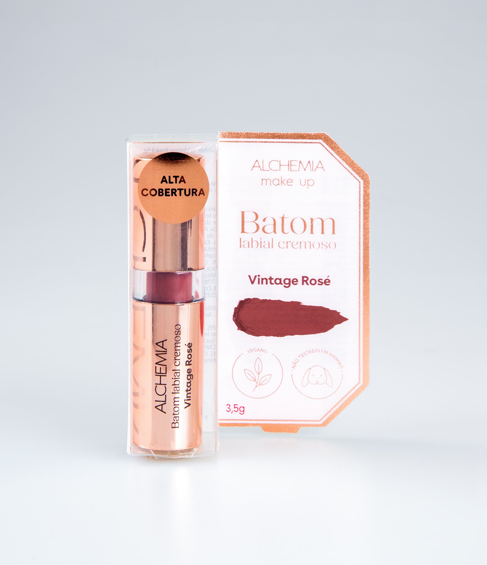 Batom Cremoso Alchemia Vintage Rosé 3